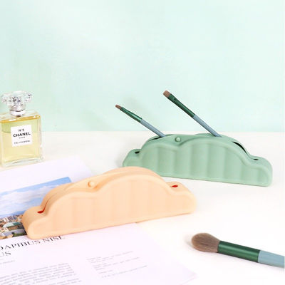 Bom preço. Suporte multicolorido do saco da composição do silicone da escova portátil para o curso on-line