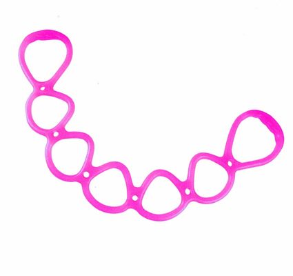 Bom preço. Silicone 7 Ring Stretch And Resistance Exercise Band Fitness Ginásio em casa Banda de fisioterapia on-line