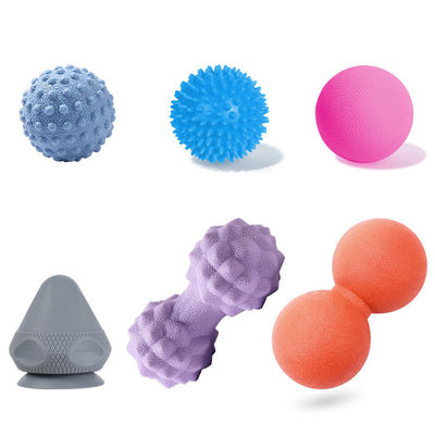 Bom preço. Bola de lacrosse de silicone com ponto de disparo Bola de massagem para tecido miofascial / profundo on-line