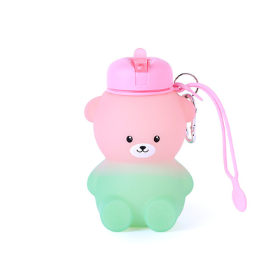 Bom preço. Garrafa de água, garrafa de água dobrável para crianças, garrafas de água bonitas - aparência de gato kawaii - prova de vazamento portátil, livre de BPA on-line