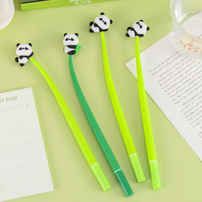 Bom preço. 10Pcs Soft Panda Pen Cute Gel Pens Kawaii Cartoon Animal Panda Pens 0.5mm Black Gel Ink Pens Novidade Squishy Pens Signature Pen Fun Writing Pens Para Crianças Presentes de Estudante Panda Party Favoritos Papeleria on-line
