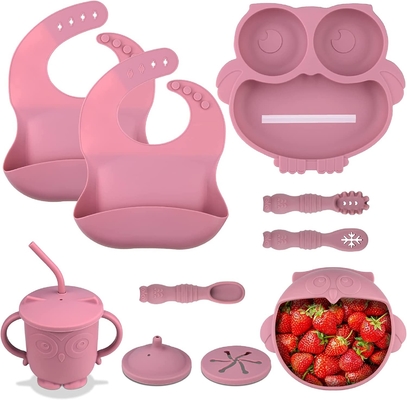 Bom preço. Peso leve Heatproof dos babadores Nontoxic práticos do coletor do alimento do silicone on-line