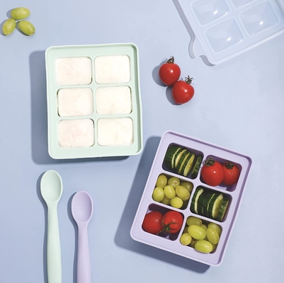 Bom preço. Bandeja de gelo Leakproof portátil do silicone, molde Nontoxic do silicone para o gelado on-line