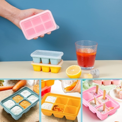Bom preço. Gelo de pouco peso impermeável Lolly Moulds do silicone, fabricante de gelado Leakproof do silicone on-line