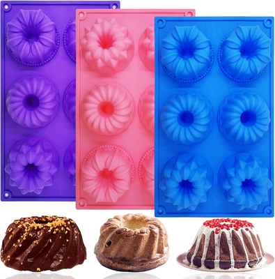 Bom preço. O bolo prático do silicone do chocolate molda Nontoxic multifuncional on-line