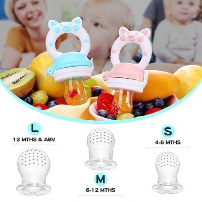 Bom preço. Bens multicoloridos da chupeta inofensiva infantil de Teether do alimento do silicone on-line