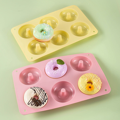 Bom preço. O bolo do silicone da sobremesa do aniversário molda multicolorido impermeável durável on-line