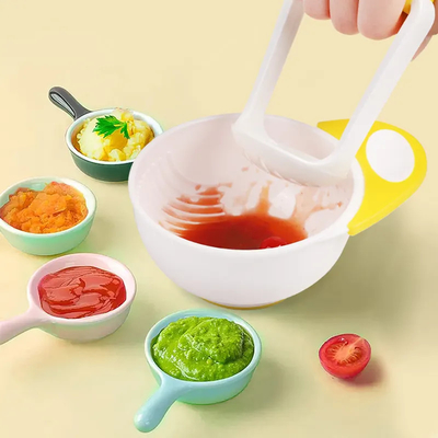 Bom preço. Grupo Nontoxic prático da louça do silicone, bacia inodora do Masher do alimento on-line