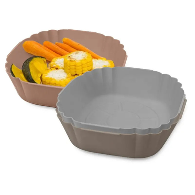 Bom preço. Bandeja inodora do silicone da frigideira do ar de Oilproof, bandejas de cozimento resistentes ao calor do silicone on-line