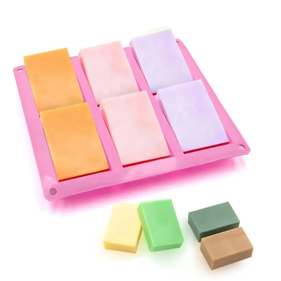Bom preço. Prático flexível do molde retangular do sabão do produto da cozinha do silicone on-line