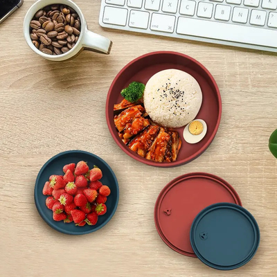 Bom preço. Compartimentos reusáveis da caixa insípido portátil do petisco do silicone 5 on-line