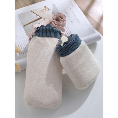 Bom preço. Saco de água quente de silicone durável livre de BPA cores aleatórias para compressão quente e terapia térmica on-line