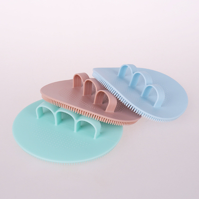 Bom preço. 2 pacotes de escova de limpeza facial de silicone macio, exfoliante facial de silicone corporal on-line