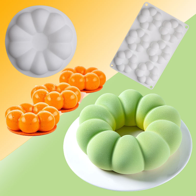 Bom preço. Molde de bolos de silicone - Conjuntos de utensílios de silicone - Utensílios de silicone não pegajoso - Molde de silicone on-line
