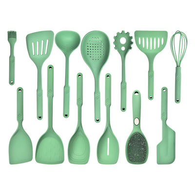 Bom preço. Conjunto de utensílios de cozinha 15pcs Conjunto de utensílios de cozinha com espátula Primeiros utensílios essenciais para a casa Conjunto de utensílios essenciais para a casa on-line