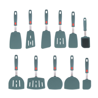Bom preço. 11pcs Spatula de silicone Turner utensílios de cozinha de silicone Kit Kit Kit Kit Kit Kit Kit Kit Kit Kit Kit Kit Kit Kit Kit Kit Kit Kit Spatulas para peixe de ovo panqueca on-line