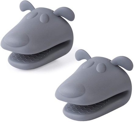 Bom preço. Mini Oven Mitts Luvas Resistentes ao calor SiliconePincha de cozinha Mitts Potholder Dedo Pincha Grip Silicone utensílios de cozinha on-line