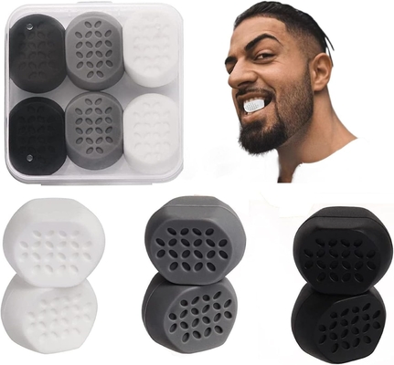 Bom preço. Exercitador de mandíbula de silicone para homem e mulher Exercitador de mandíbula Níveis de resistência Linha de queixo afiada Exercitador de mandíbula de emagrecimento facial on-line