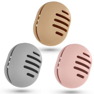 FDA Porta-esponjas de maquiagem de silicone Lavável Respirável Essenciais de viagem Blender Container