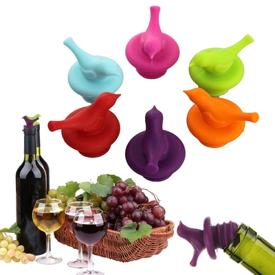 Bom preço. Fecho de garrafa de vinho de silicone reutilizável para manter o vinho fresco on-line