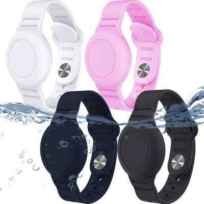 Pulseira AirTag de silicone à prova d'água