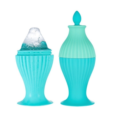 Bom preço. Roller de gelo para o rosto Silicone Roller de gelo para o rosto Cuidados com a pele Facial Roller de gelo Ferramenta de gelação Porta-gel para o rosto on-line