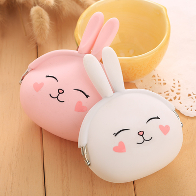 Bolsa de troca de animais Bolsa de silicone pequena Para crianças Pequeninos Troca de moedas Caixa de fones de ouvido Meninas Meninos Presente de Natal