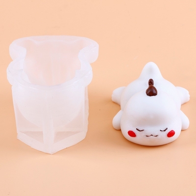 Customizado DIY silicone 3D animal vela molde para sabão e chocolate presente de Natal