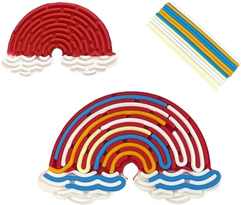 Bom preço. Tabela de atividade sensorial brinquedo de silicone para acalmar o estresse ansiedade TDAH autismo on-line