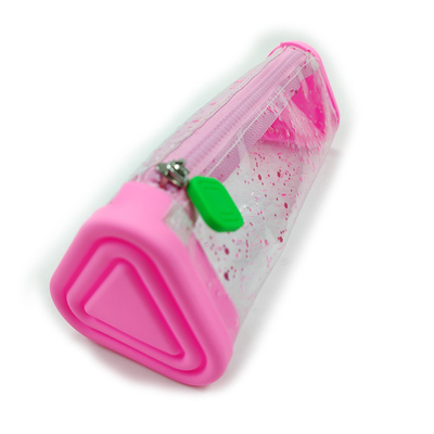 BPA GRATUITO Caixa de lápis de silicone de grande capacidade Escritório Escola Papeleria Organizador de maquiagem Saco de lápis Saco para meninos meninas