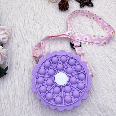 Bom preço. Kawaii Crossbody Saco Carinhosos Bolso de ombro Cartoon Bolso de silicone Bolso de carteira Bolso de carteira Garota Prêmio de aniversário Acessórios adoráveis on-line