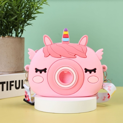 Big Pop Bag Unicorn Pop Bag para menina Pop Bag com Unicorn Pop Toy Shoulder Bag Fidget Toys Pop Fidget Backpack Toy
