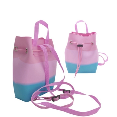 Caixa de lápis de silicone com design durável e leve Mochila de maquiagem Saco de viagem Saco de viagem Acessórios de escola presentes