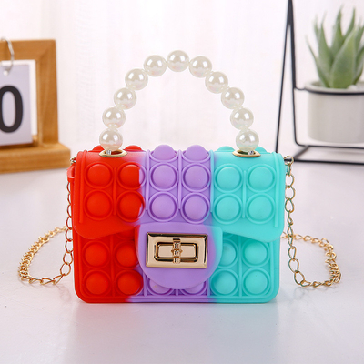 Bom preço. Mini Bolsa Para Meninas Pequeninas Crossbody Princesa Bonita Bolsas de Ombros Bolsa Pequena Menina Regalo de Natal on-line