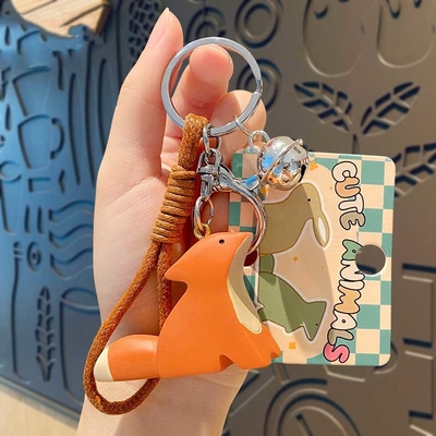 Bom preço. Carinhosas Chaves de Chave Kawaii Anime Acessórios de Chave de Chave de Silicone Suave para Mulheres Mochila on-line