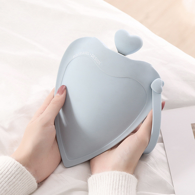 Bom preço. Saco de garrafa de água quente de silicone pequeno com tampa de malha para alívio da dor cintura volta pescoço cólicas menstruais on-line