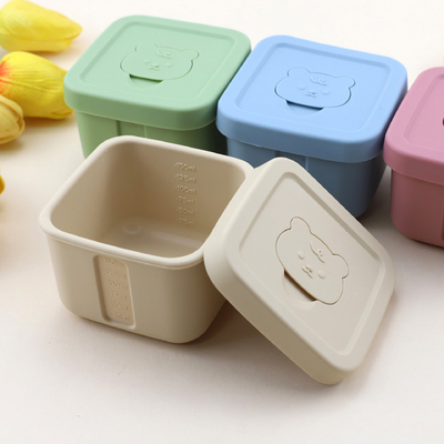 Bom preço. Recipientes de armazenamento de alimentos para bebês de silicone, 4 oz Recipientes de lanches pequenos reutilizáveis Armazenamento congelador com tampas herméticas à prova de vazamento para bebês crianças bebês, microondas e máquina de lavar louça seguro on-line