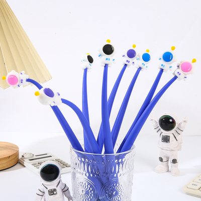 Bom preço. 12PCS Cute Astronaut Shaking Gel Pens 0.5 mm, Black Ink Gel Pens Writing Pens Para Escritório Equipamentos Escolares Alunos Crianças Presente on-line