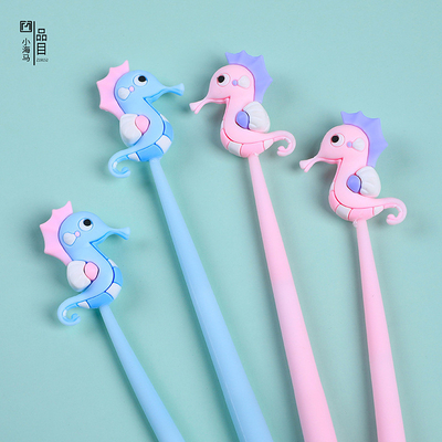 Bom preço. Cute Cartoon Blue Gel Ink Pens Cartoon Animal Writing Pens 0.5 mm Estilos Assorted Pens Papeleria Para Escola Escritório Casa Estudante Crianças Presente de aniversário on-line