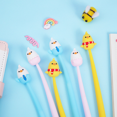 Caneta de tinta de gel de desenhos animados canetas de escrita de animais de desenhos animados de 0,5 mm canetas de estilos assortados Papeleria para escritório presente