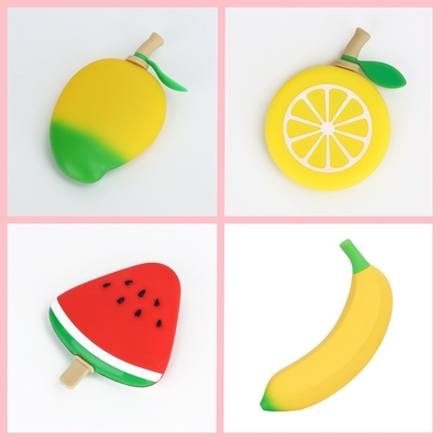 Molde de silicone de frutas ️ Reutilizável BPA-Free Food-Grade Silicone Ice Cube Tray com melancia, limão, formas de abacaxi ️ Molde flexível não-aderente para gelo, chocolate, doces, geleia, sabão e muito mais
