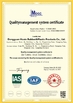 China Silicone JinYu Industrial  Co., Ltd. Certificações