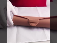 Organizador de escova de maquiagem de silicone com fecho de fecho anti-caída