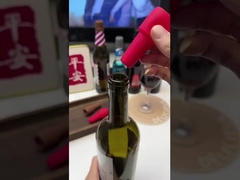 bujão da garrafa de vinho do silicone