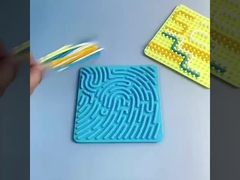 Tabela de atividade sensorial de silicone