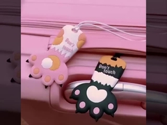 etiqueta de bagagem de viagem, acessórios de viagem