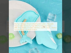 Moldes de silicone de manga premium para cubos de gelo