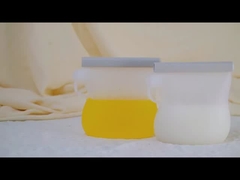 Sacos de leite de silicone para mães: resistentes ao calor, à fuga e fáceis de limpar